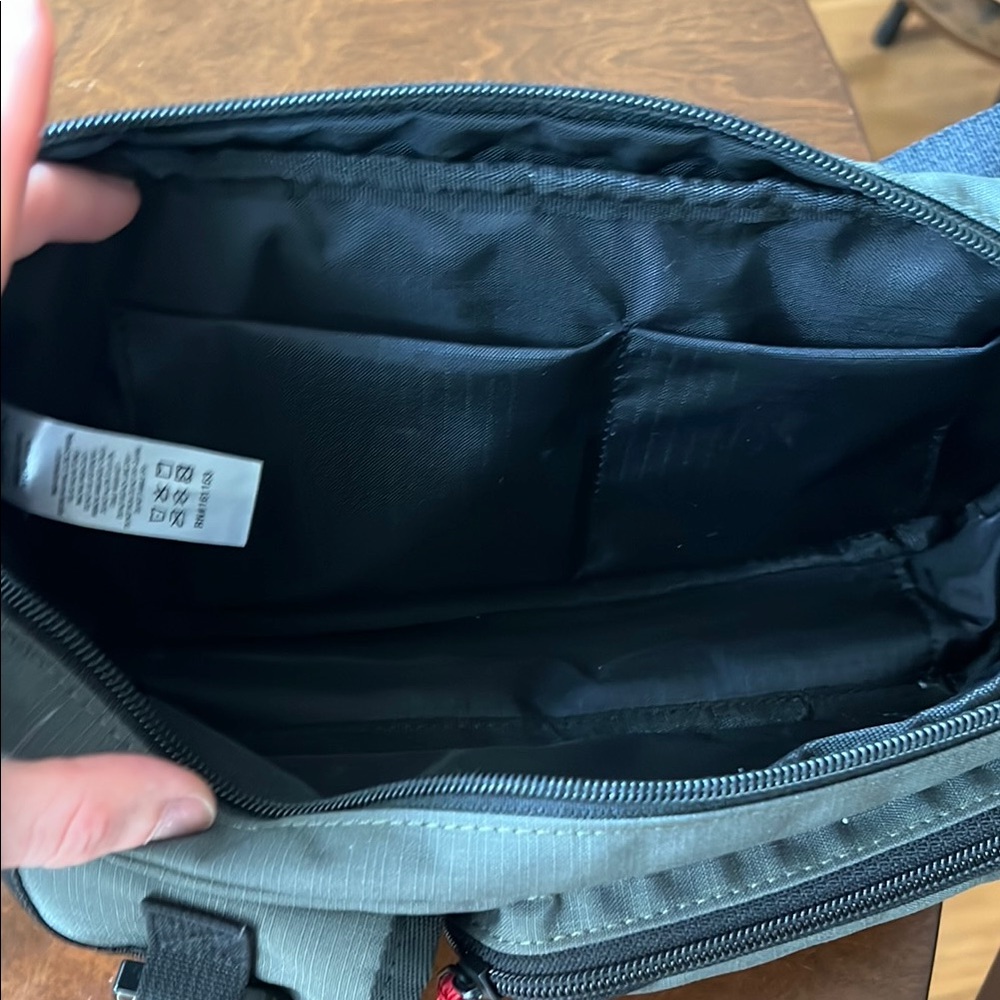 ASRV Gray Crossbody Bag - Picture 3 of 4